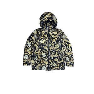Versace Baroque Print Puffer Jacket Medusa NFC size 38